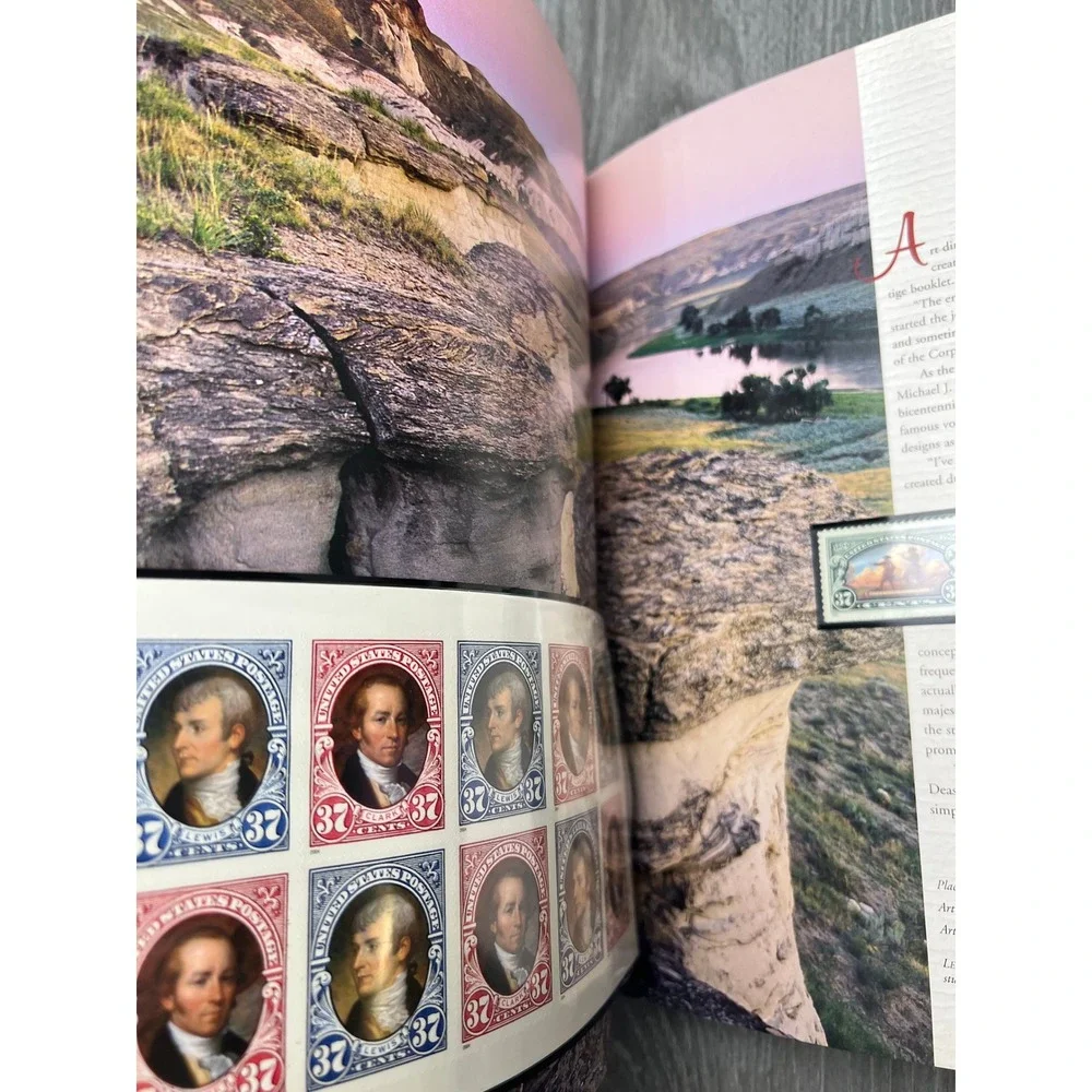USPS The 2004 Commemorative Stamp Yearbook Hardcover Book Disney John Wayne Art